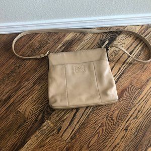 Tignanello tan leather handbag